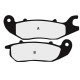 Semi-metal brake pads Nissin 2P305 NS Semi-metal brake pads Nissin 2P305 NS