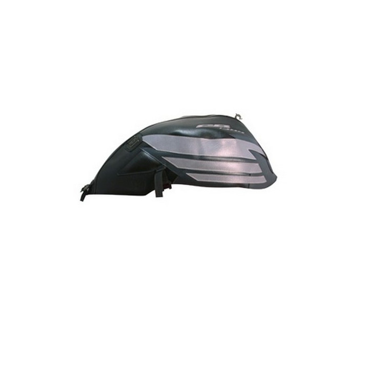 Tapis de réservoir Bagster noir/pointes acier et anthracites (1467D) Honda CB1300 Big One/CB1300 S Tapis de réservoir Bagster noir/pointes acier et anthracites (1467D) Honda CB1300 Big One/CB1300 S