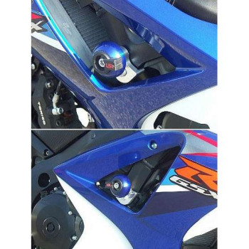 Kit fixation Crash Pad LSL GSX-R1000 07-08 (avec platine de fixation alu)