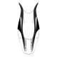 Saddle cover Bagster (2186G) White/Black Matt/Black Letters Honda CB600 SF HORNET 08-09