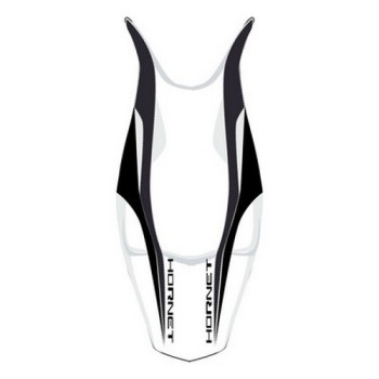 Housse de selle Bagster (2186G) Blanc/Noir Mat/Lettres Noires Honda CB600 SF HORNET 08-09 Housse de selle Bagster (2186G) Blanc/Noir Mat/Lettres Noires Honda CB600 SF HORNET 08-09