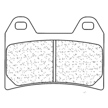 Plaquettes de frein sinter CL BRAKES 2539S4