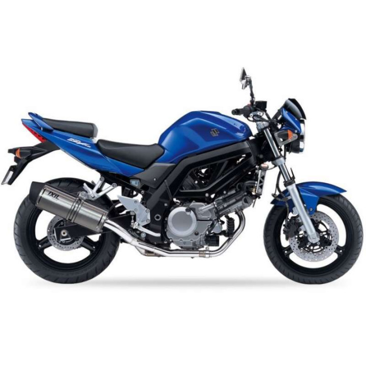 Silencieux homologué Ixil SOVE inox (OS8254VSE) Suzuki SV650/S 04-05
