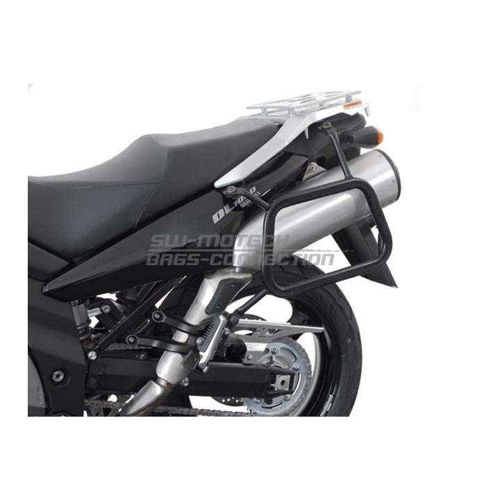 45L SW-Motech TraX ADVENTURE KLV1000 / V-STROM 01-07 aluminum suitcase kit