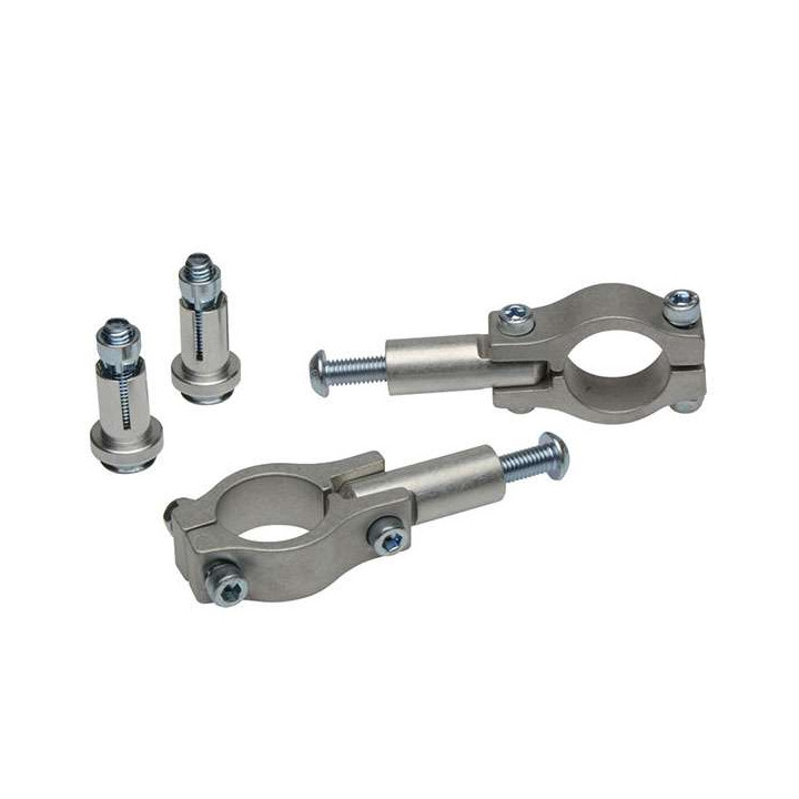 Kit de fixation droit BARKBUSTERS BTC-00 pour guidon 28.6mm