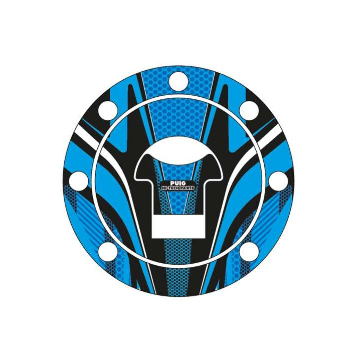 Protection bouchon de réservoir moto Puig RADIKAL Bleu Honda