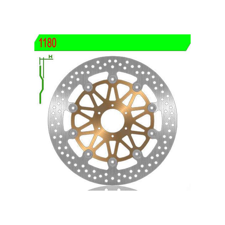 Front brake disc NG 1180 HONDA BIG ONE 94-96