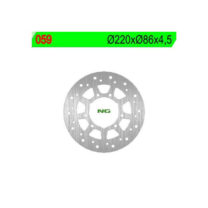 Disque de frein arrière NG Yamaha XT600, XT600Z, XT660Z