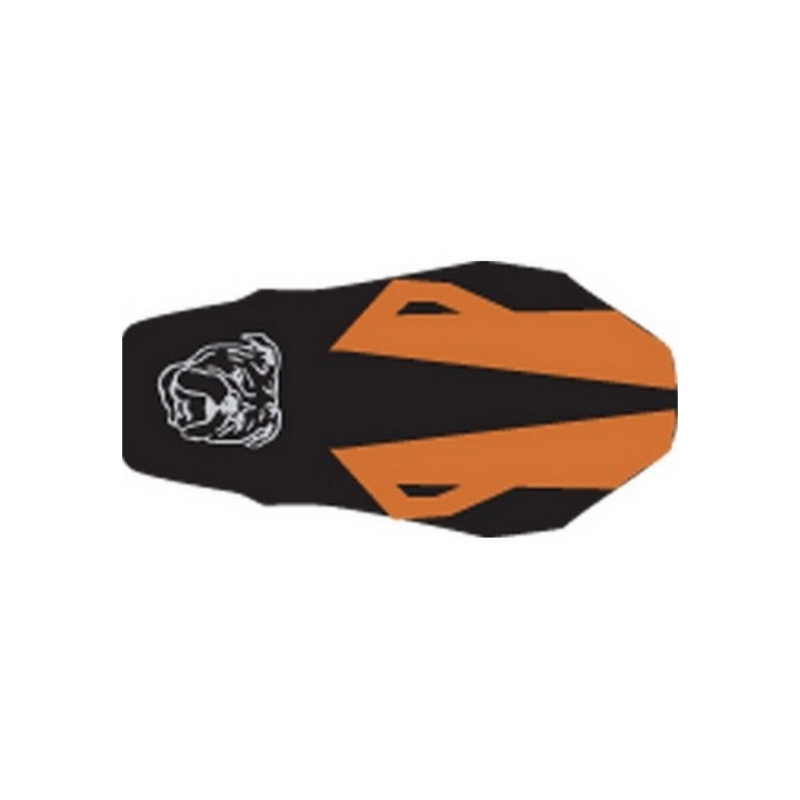Housse de selle Bagster (2130G) Rouille/Noir/Tete De Bulldog Rouille Yamaha BT 1100 BULLDOG 04