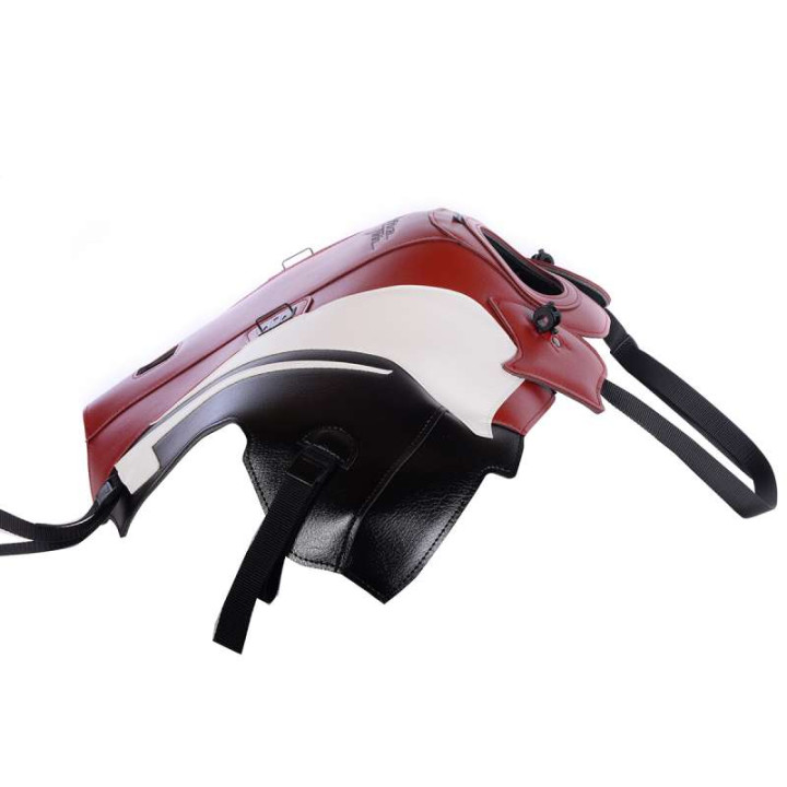 Tapis de réservoir Bagster rouge foncé/blanc/noir (1709C) Honda CRF1000L AFRICA TWIN