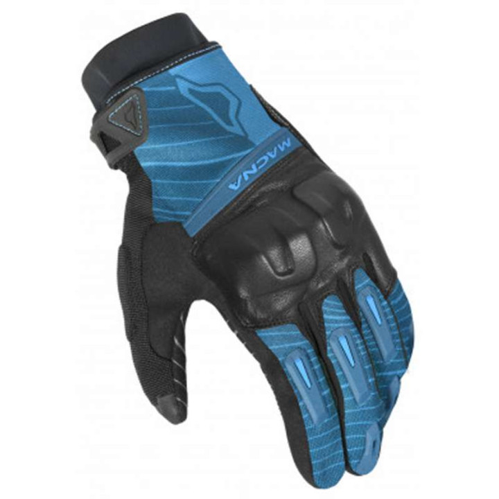 Macna ATTILA RTX motorcycle gloves Black/Blue