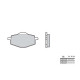 Plaquettes de frein sinter racing BREMBO 07YA14SX