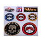Planche de stickers HELSTON'S