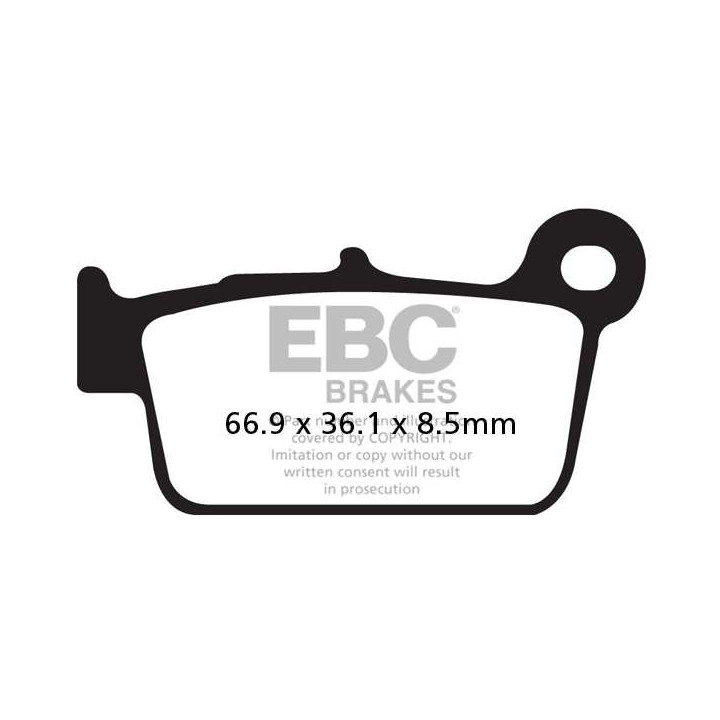 EBC FA367/2TT carbon brake pads