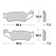 Brake pads sinter BRAKING 772CM44