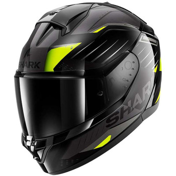 Casque moto Shark RIDILL 2 BERSEK Noir / Jaune