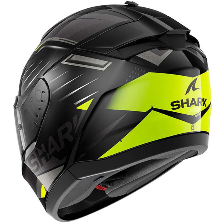 Casque moto Shark RIDILL 2 BERSEK Noir / Jaune