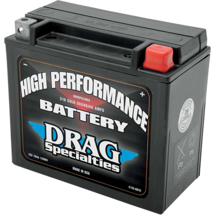 Drag Specialties DRSM720BH / YTX20HL motorcycle battery