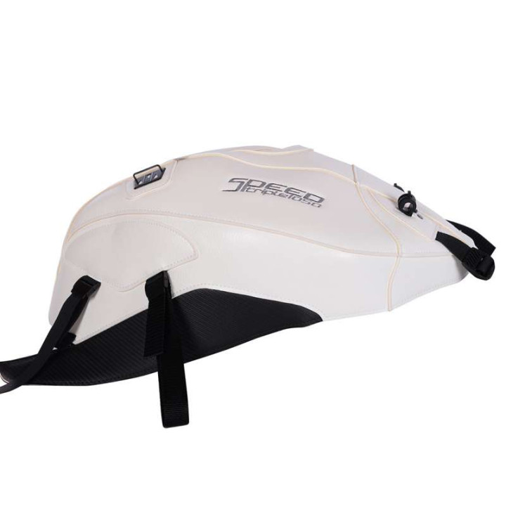 Tapis de réservoir Bagster blanc carbone (1712D) Triumph SPEED TRIPLE R/S Tapis de réservoir Bagster blanc carbone (1712D) Triumph SPEED TRIPLE R/S