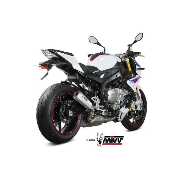 Mivv X-M1 stainless steel approved muffler (B.030.LC4T) BMW S1000R