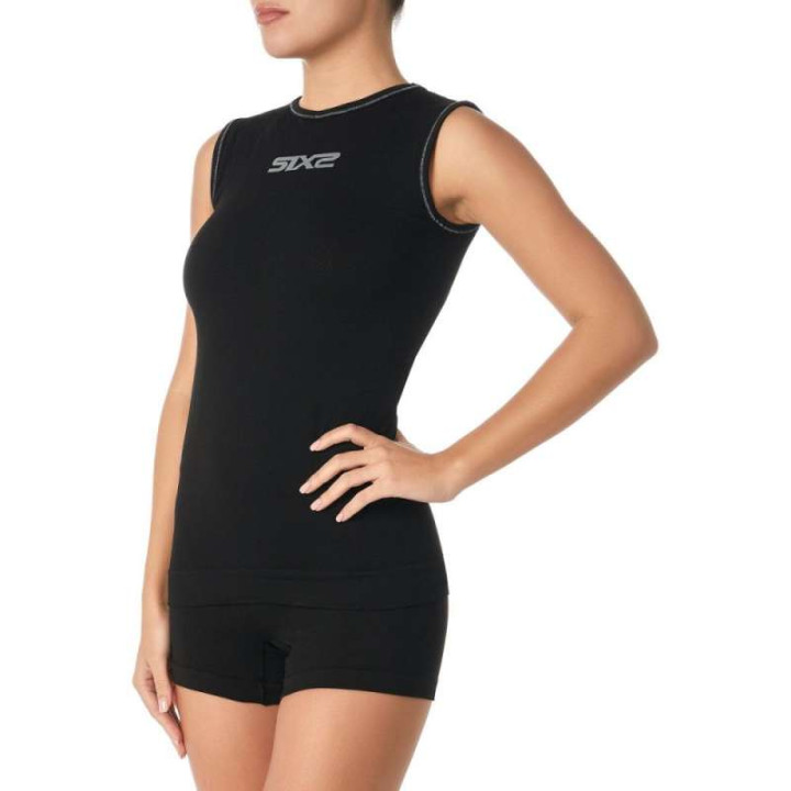 Débardeur thermique moto SIXS SMX ALL BLACK