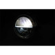 7-inch LED motorcycle headlight HIGHSIDER VOYAGE BLACK (bottom mount)