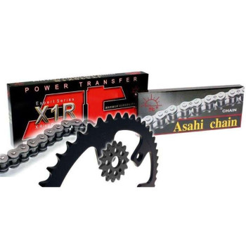 Super reinforced motorcycle chain kit JT 520 Z1R Honda CB500 94-03