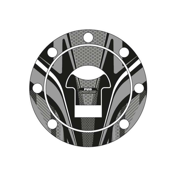 Protection bouchon de réservoir moto Puig RADIKAL Gris Honda