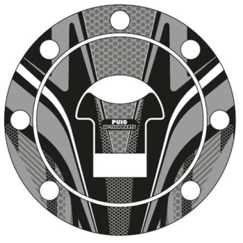 Protection bouchon de réservoir moto Puig RADIKAL Gris Honda