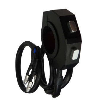 Contacteur noir 2 boutons pour compteur Daytona VELONA