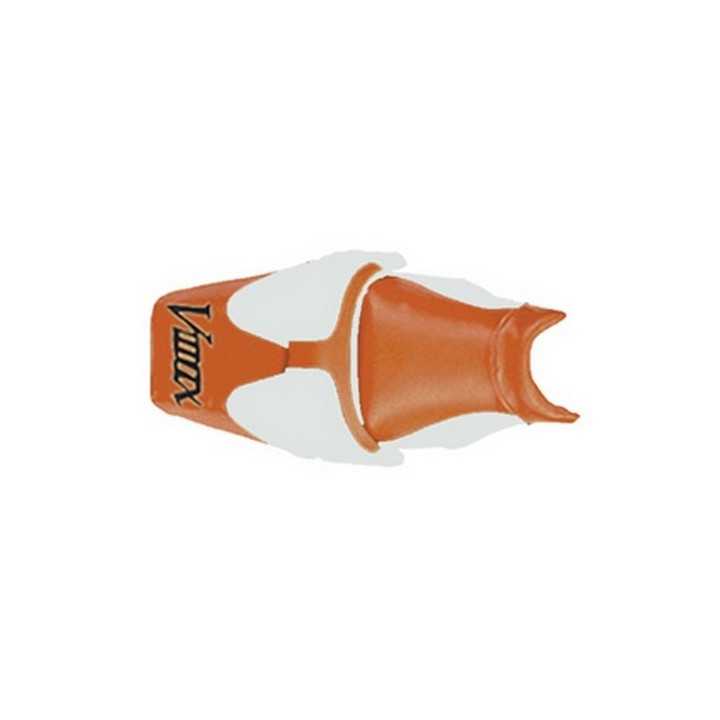 Housse de selle Bagster (2073D) Rouge/Argent/Lettres Argent Yamaha V-Max 1200