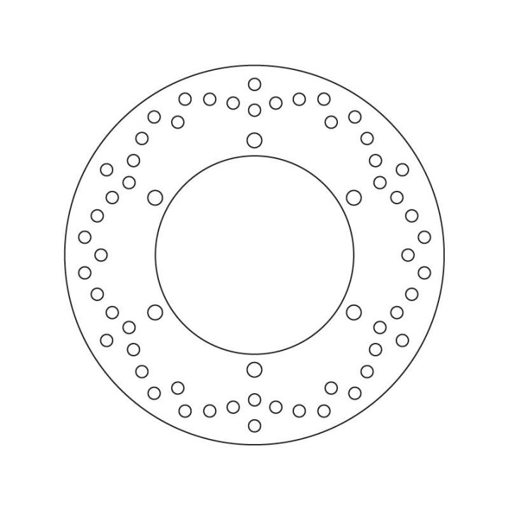 Brembo Oro Series rear brake disc 68B40755 Yamaha YZF R6 99-02 and YZF R1 02-03