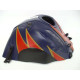 Tapis de réservoir Bagster bleu fonce/pointes rouges et or (1548J) Honda CBR1000 RR Fireblade Tapis de réservoir Bagster bleu fonce/pointes rouges et or (1548J) Honda CBR1000 RR Fireblade
