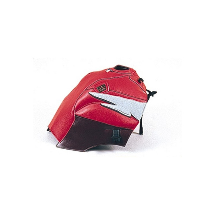 Bagster tank mat red/light grey/dark Bordeaux (1132V) Honda XLV600 Transalp