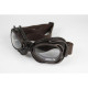Vintage Nannini HOT ROD sunglasses Brown/Brown, clear lenses