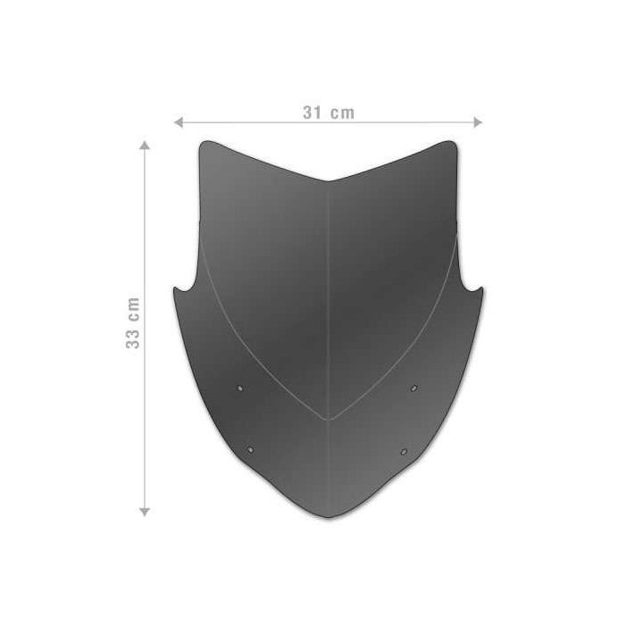 Saute-vent Barracuda AEROSPORT Honda CB500F 13-15