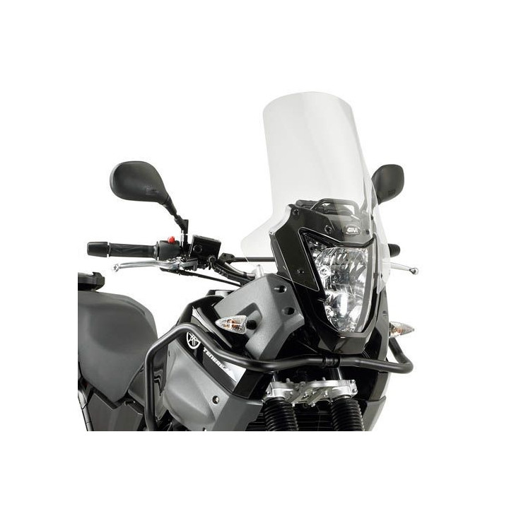 Bulle incolore Givi +10cm (D443ST) Yamaha XT660Z Ténéré