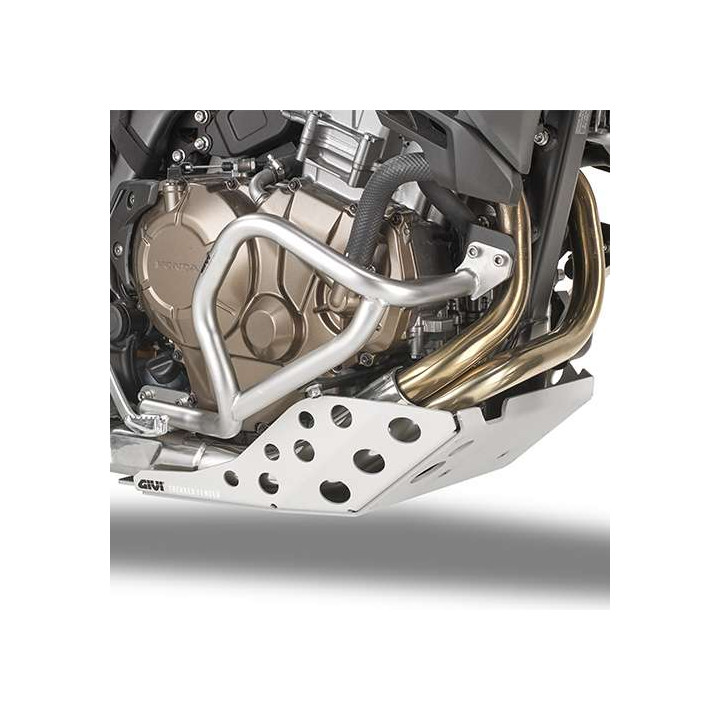Pare-carters Givi inox (TN1162OX) CRF1000L AFT (DCT Only)