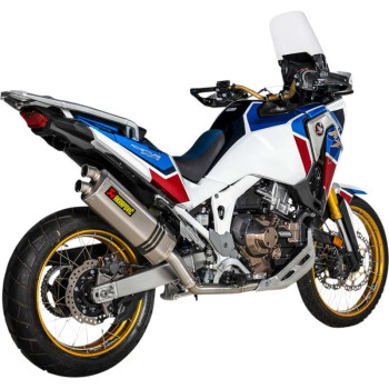 Ligne complète AKRAPOVIC RACING Titane Honda CRF1100L Africa Twin/Africa Twin Adventure Sports (S-H11R2-WT/2)