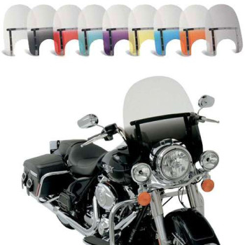 Pare-brise Memphis Shades FATS 17" (43,2cm) / phare 9" Pare-brise Memphis Shades FATS 17" (43,2cm) / phare 9"