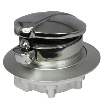 Trappe à essence vintage MONZA 2,5" + adaptateur BMW R NINE T