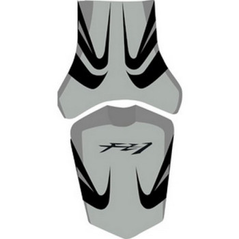 Housse de selle Bagster (2174D) Gris Clair/Noir/Lettres Noires Yamaha FZ1 FAZER 06 Housse de selle Bagster (2174D) Gris Clair/Noir/Lettres Noires Yamaha FZ1 FAZER 06
