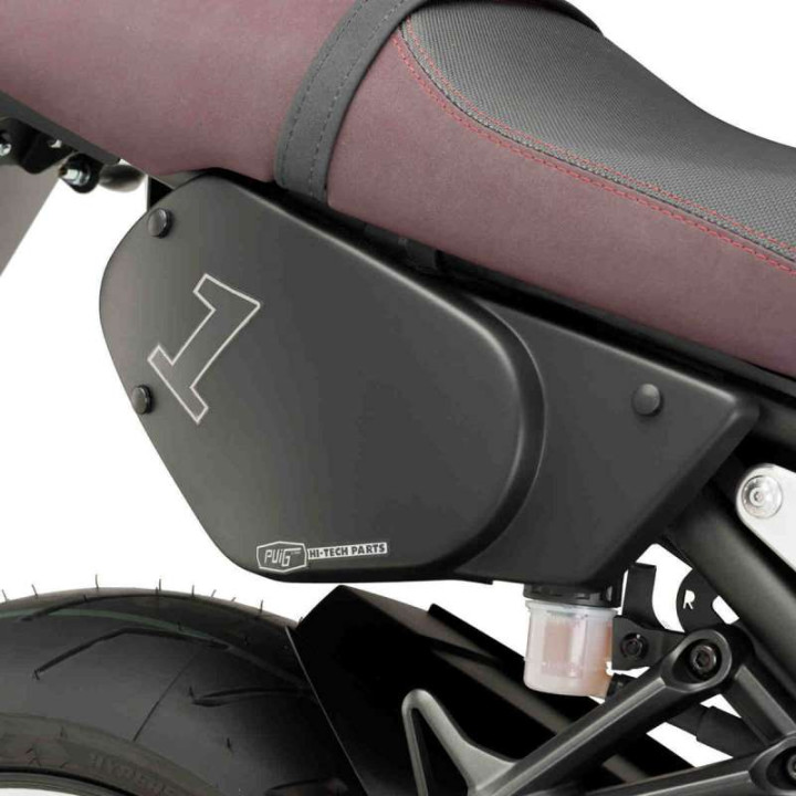 Caches latéraux Puig noir mat (8563J) Yamaha XSR900
