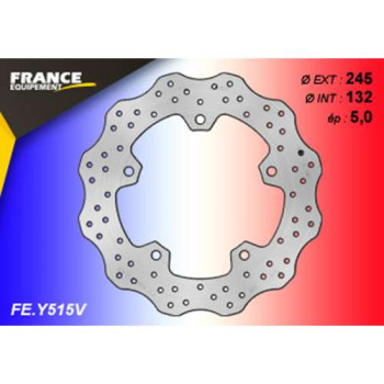 Kit freinage arrière FE disque pétale + plaquettes AP Racing Yamaha TÉNÉRÉ 700