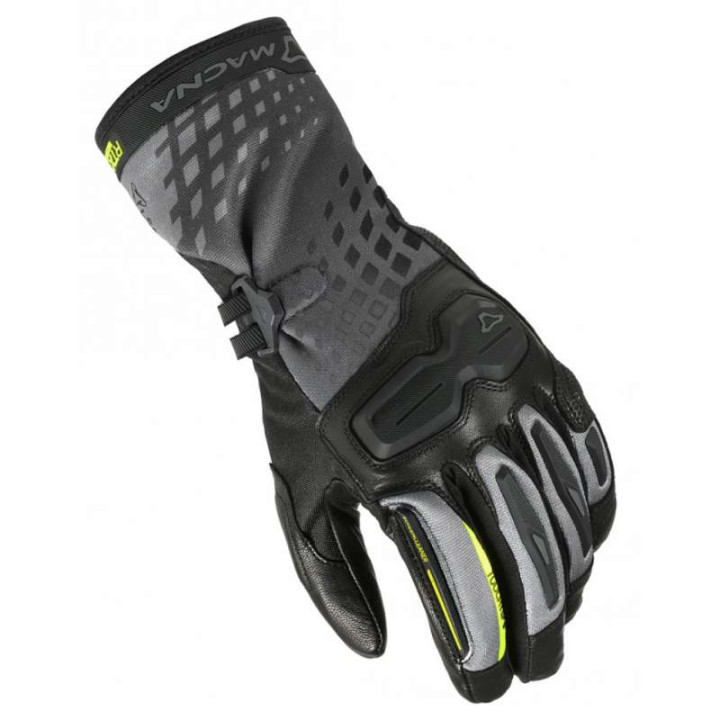 Gants femme Macna TERRA RTX LADY Noir/Jaune Fluo