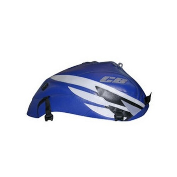 Tapis de réservoir Bagster baltique/pointes gris clair et noir (1490D) Honda CB400 Tapis de réservoir Bagster baltique/pointes gris clair et noir (1490D) Honda CB400