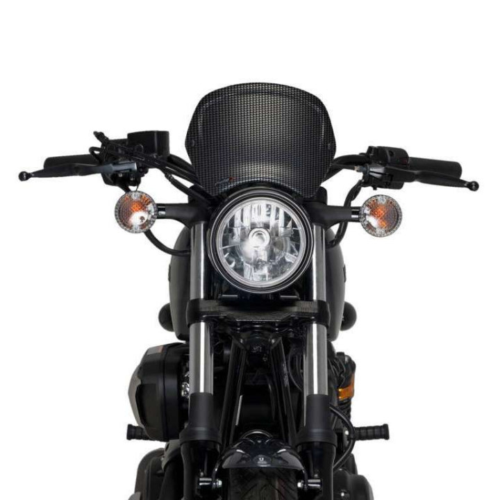 Plaque frontale Puig Carbone (3812C) Yamaha XV950 Plaque frontale Puig Carbone (3812C) Yamaha XV950