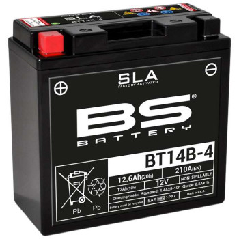 Batterie BS BT14B-4 SLA (YT14B-4) Batterie BS BT14B-4 SLA (YT14B-4)