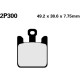 Brake pads racing sinter Nissin 2P300 ST