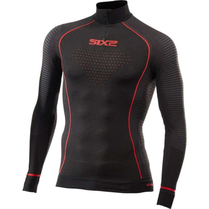 Maillot thermique moto SIXS TS13W CU BLACK CARBON